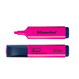 Текстовыделитель Silwerhof TREND 103001-20 розовый