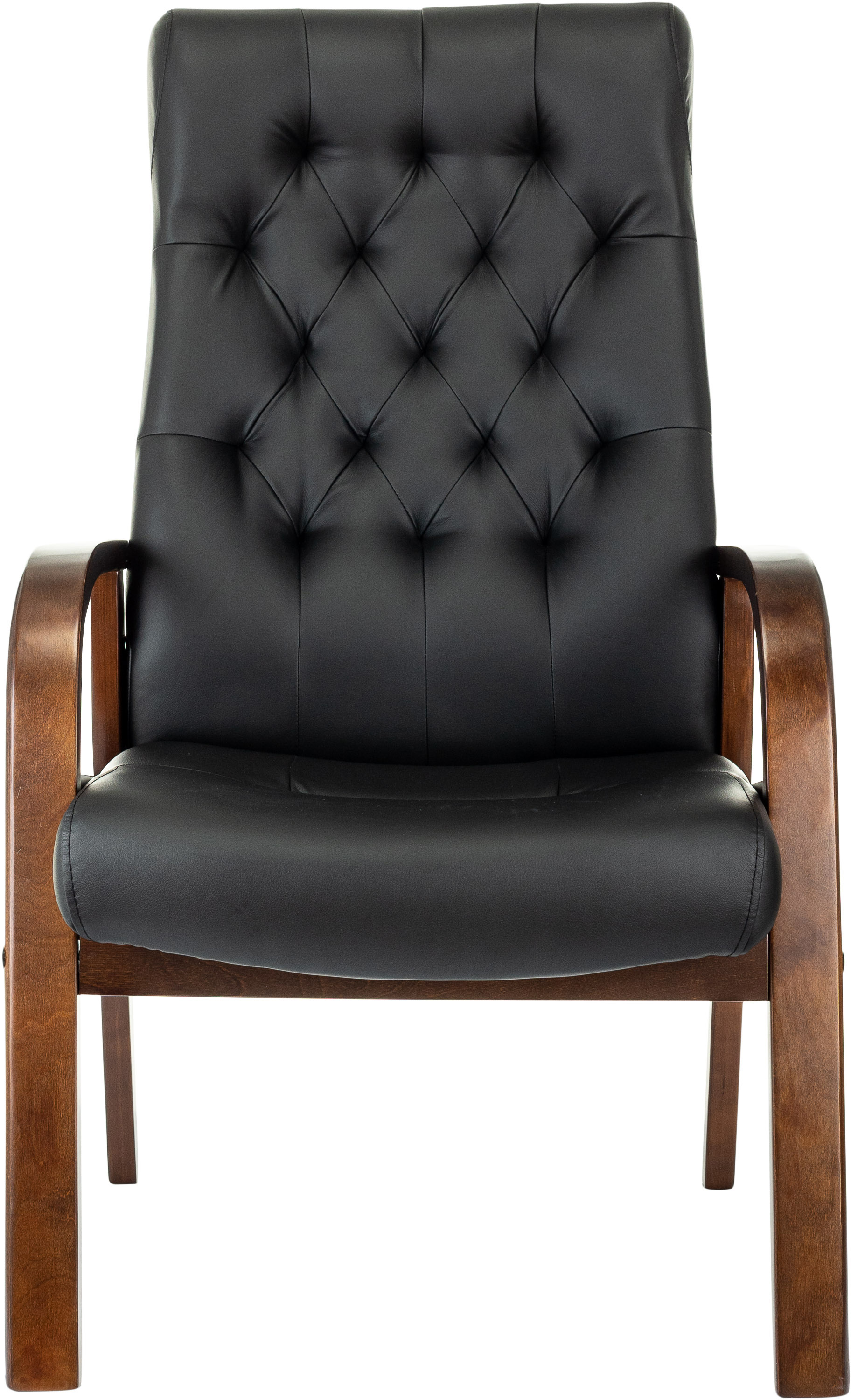 Кресло Бюрократ T-9928WALNUT-CF/B