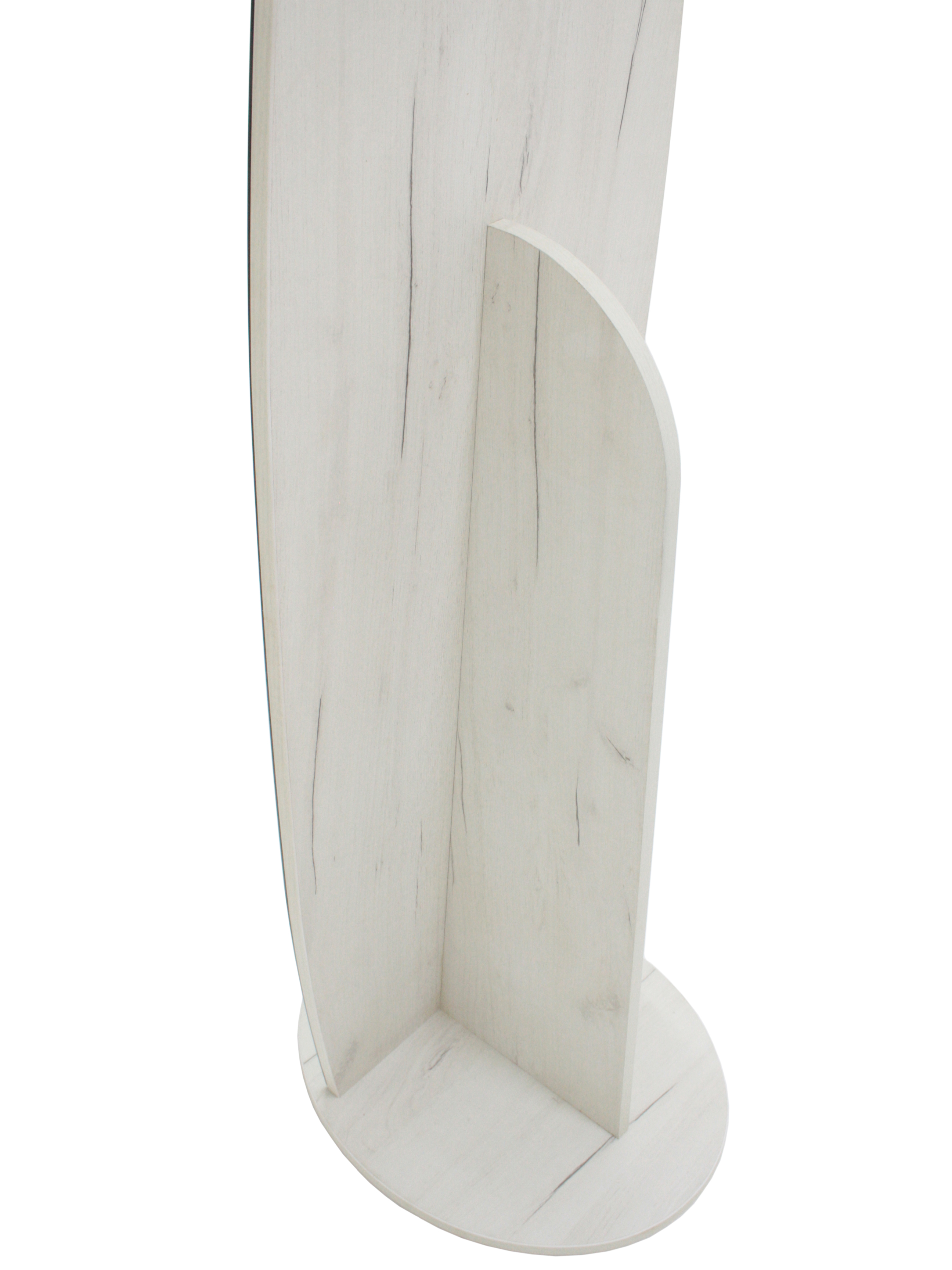 Зеркало напольное Стелла 1 дуб крафт белый