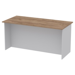 Переговорный стол  СТСЦ-10 цвет Серый+Дуб Крафт 160/73/76 см