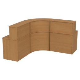 Стойка ресепшена комплект К/ПСУ-71 цвет Бук Бавария