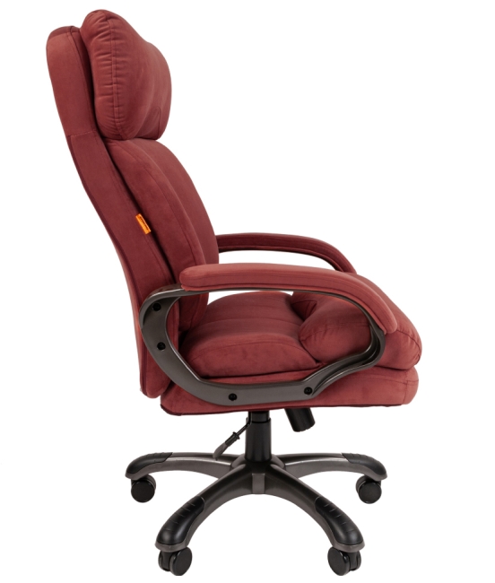 Кресло руководителя CHAIRMAN 505 home красный серый пластик