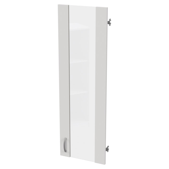 Дверь в рамке ДВ-62 Белый стекло прозрачное 36,5/1,6/113,1