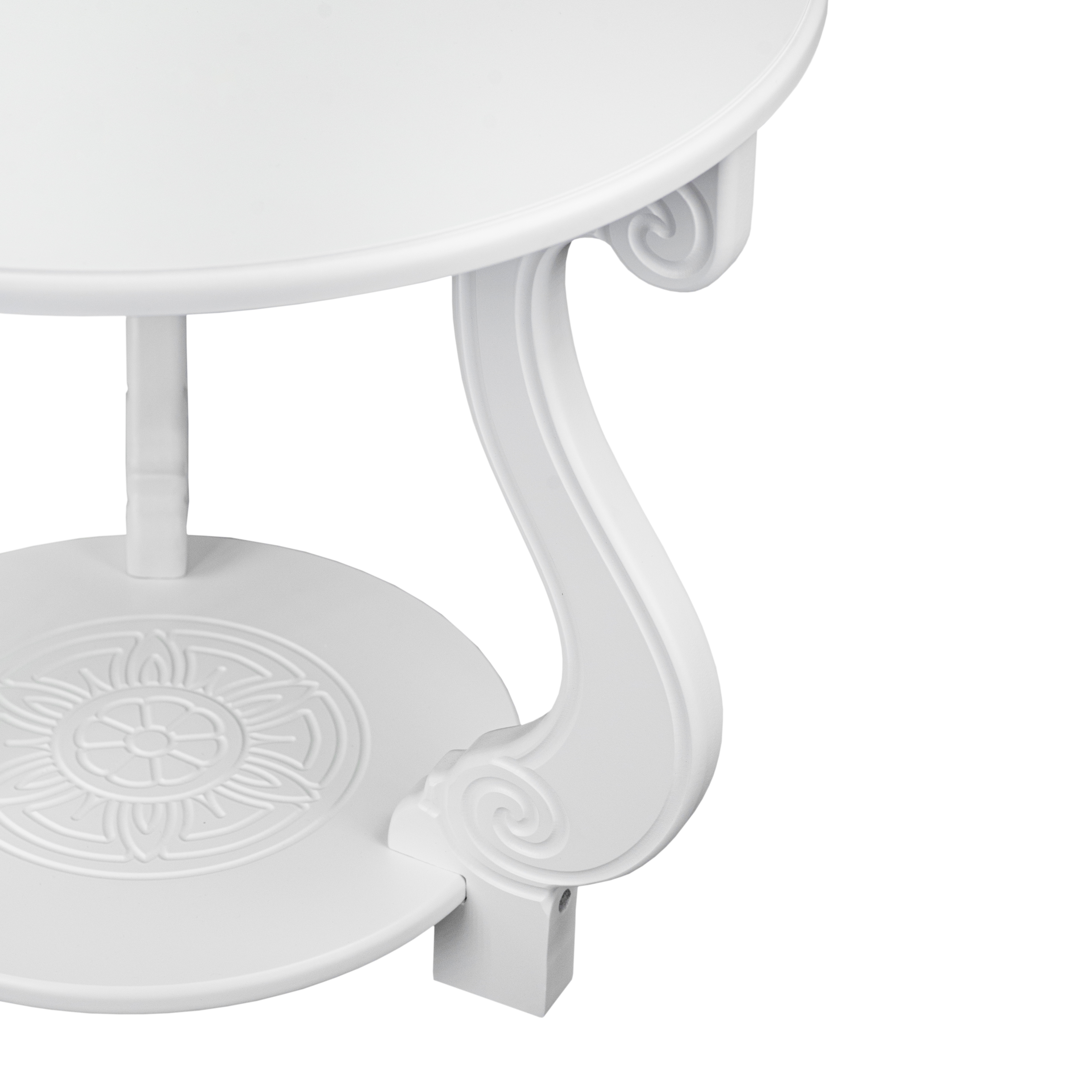 Стол журнальный Грация М ЛАЙТ белый