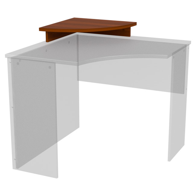 Надставка для монитора НМ-22 цвет Орех Итальянский 50/50/10 см