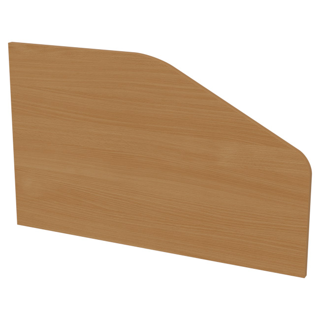 Перегородка для столов Э-39 цвет Бук Бавария 73/25-45 см