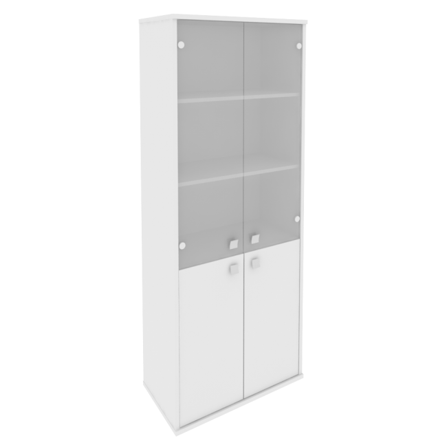 Шкаф высокий широкий Л.СТ-1.2 Белый