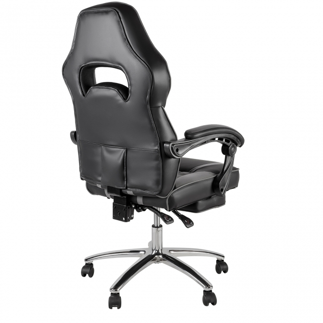 Игровое кресло MF-2012 black+grey