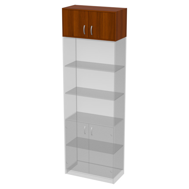 Антресоль АН-01 цвет Орех Итальянский 77/37/38 см