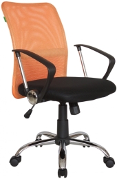 Офисное кресло RIVA 8075 Оранжевая сетка