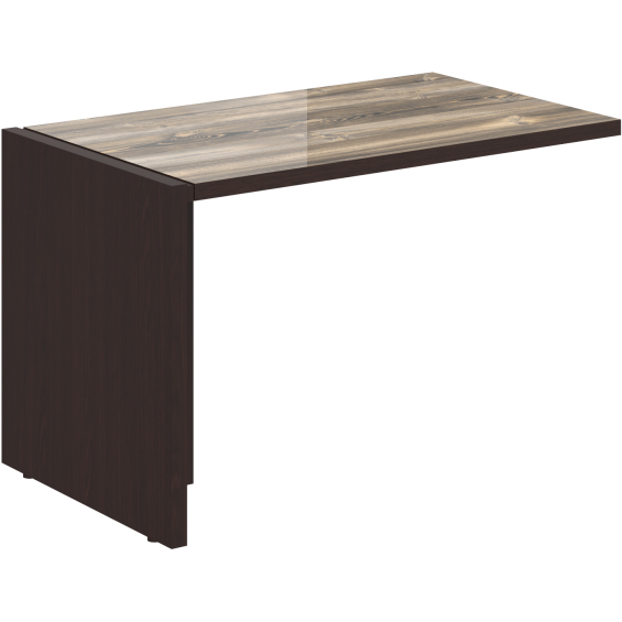 Брифинг-приставка MB 127 Дуб Базель/Венге Магия