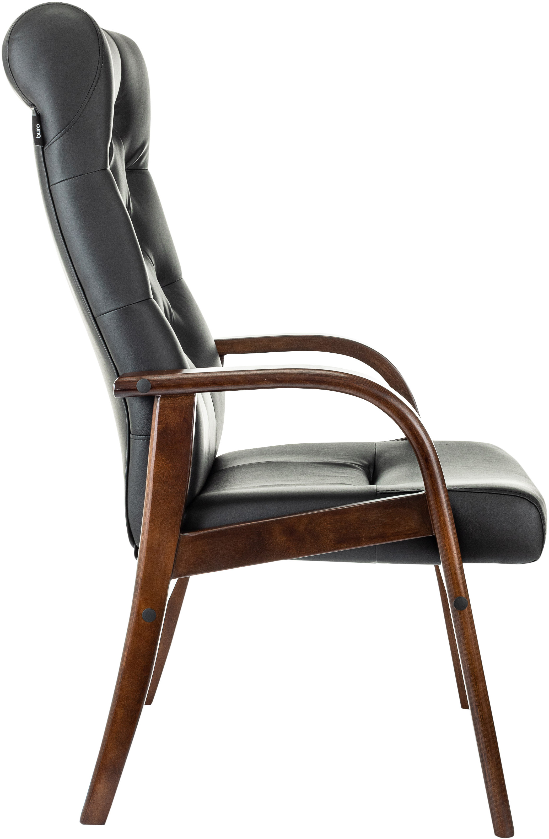 Кресло Бюрократ T-9928WALNUT-CF/B