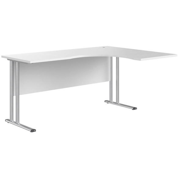 Стол офисный IMAGO-M СА-4М R Белый