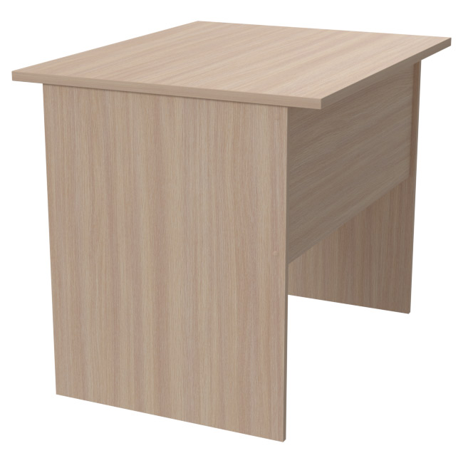 Офисный стол СТ-8 цвет Дуб Молочный 90/73/76 см