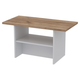 Журнальный стол СТК-17 цвет Серый+Дуб Крафт 80/40/43 см