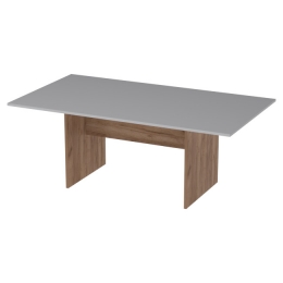 Стол для переговоров СТЗ-12 цвет Дуб Крафт+Серый 200/110/76 см