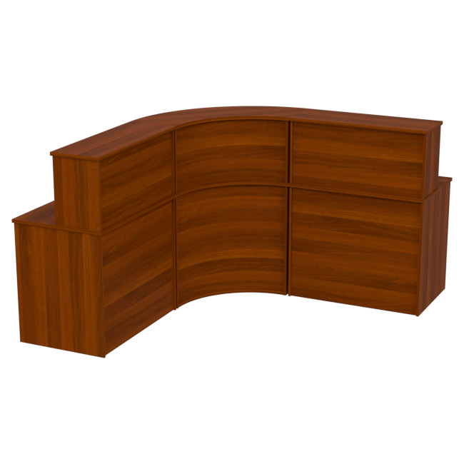 Стойка ресепшн комплект К/ПСУ-71 цвет Орех Итальянский