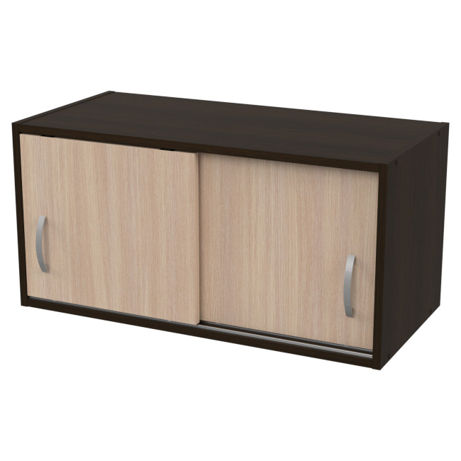 Антресоль АН-02 цвет Венге+Дуб 77/37/38 см