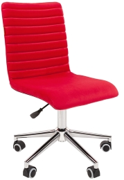 Офисное кресло CHAIRMAN 020 красный велюр