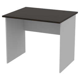 Офисный стол СТ-8 цвет Серый + Венге 90/73/76 см