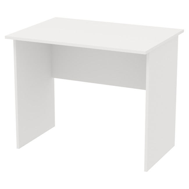 Офисный стол белого цвета СТ-7 85/60/70 см