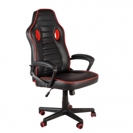 Компьютерное кресло MF-3041 black+red