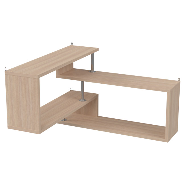 Навесная полка ПП-59 цвет Дуб Молочный