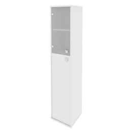 Шкаф высокий узкий Л.СУ-1.7 (L) Белый