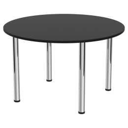 Круглый стол для переговоров СХК-13 цвет Черный 120/120/74
