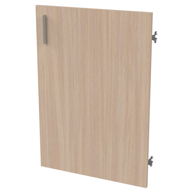 Дверь низкая ДВ-46+С-28М Дуб молочный 52,4/1,6/74,8