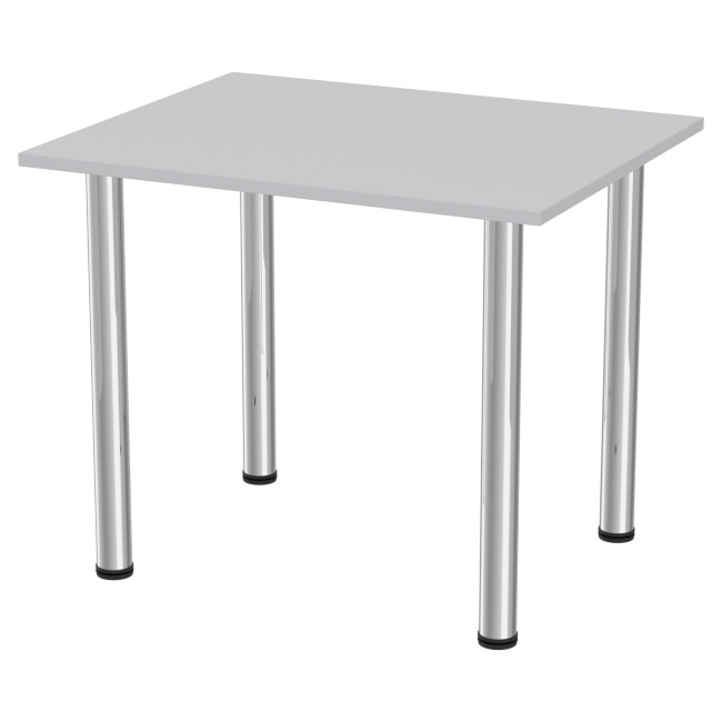 Стол на металлокаркасе СХ-8 цвет Серый 90/73/74 см