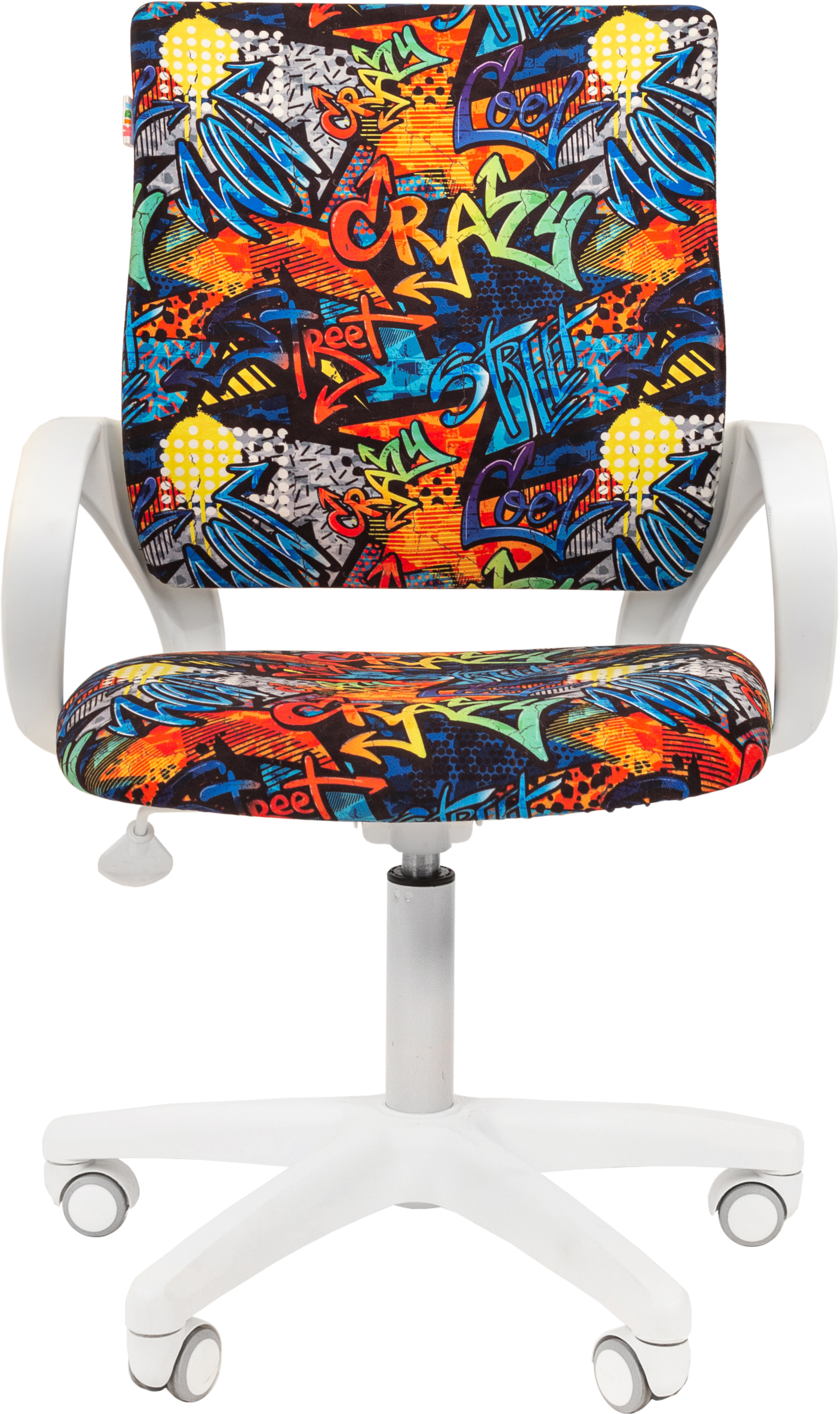 Кресло детское CHAIRMAN KIDS 103 LT Белый CRAZY