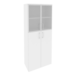 Шкаф высокий широкий O.ST-1.7 R Белый Бриллиант