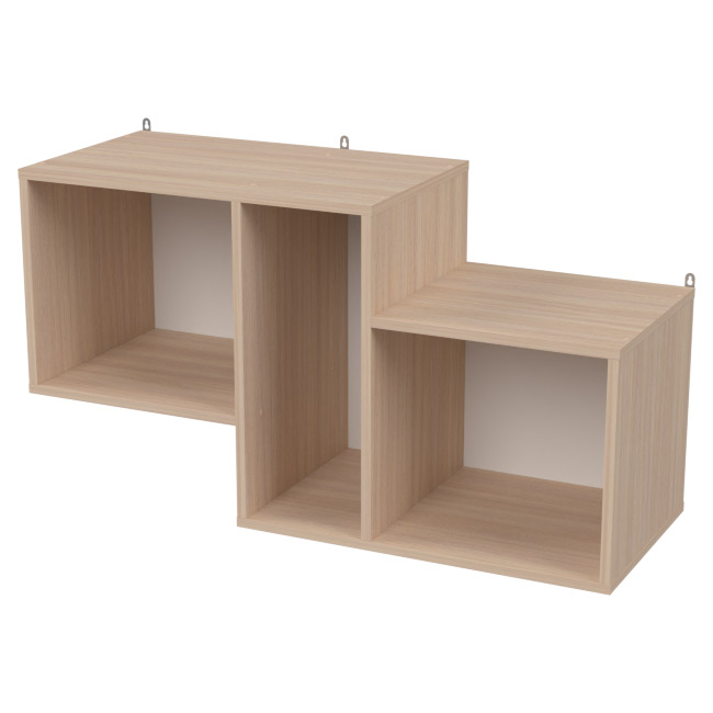 Полка навесная ПП-58 цвет Дуб молочный