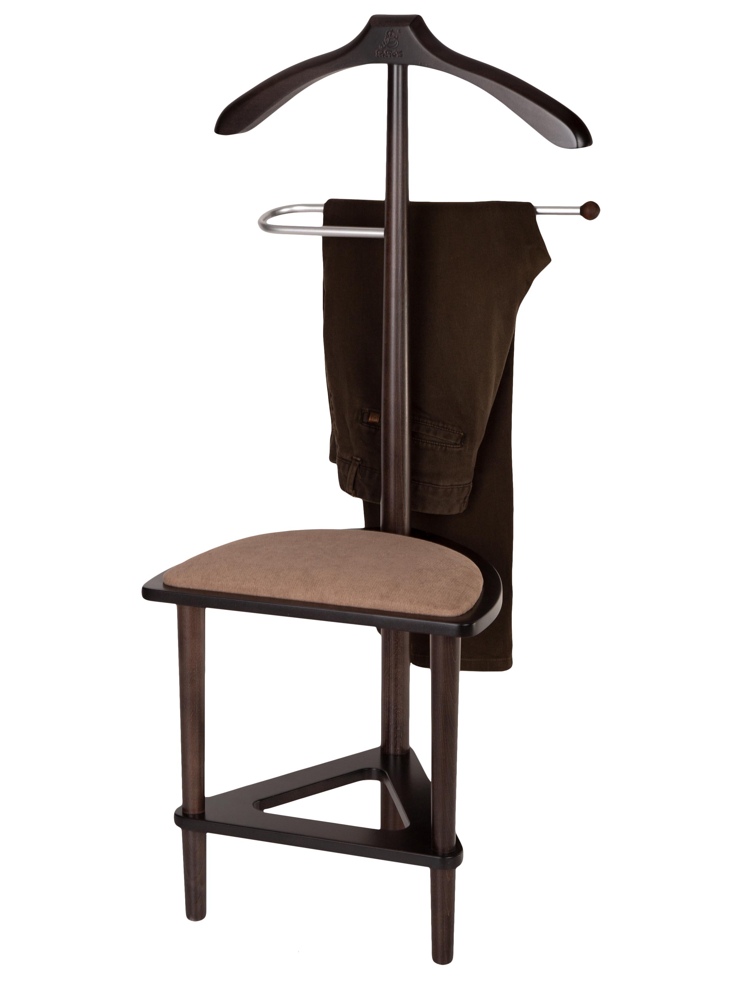 Вешалка костюмная с сиденьем В 26Н венге