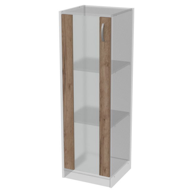 Дверь в рамке ДВ-62 Дуб Крафт стекло матовое 36,5/1,6/113,1