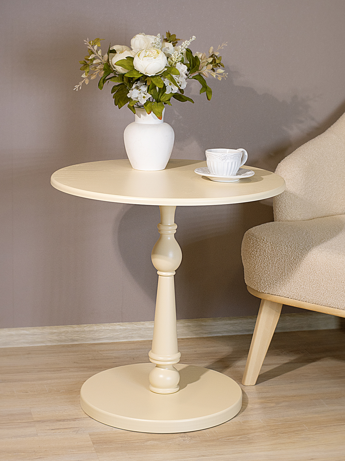 Стол журнальный Рио 5 слоновая кость