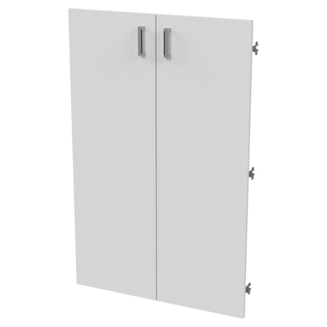 Двери средние ДВ-60+С-19 Белый 73/1,6/113