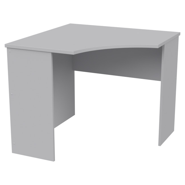 Угловой стол СТУ-19 цвет Светло Серый 90/90/76 см