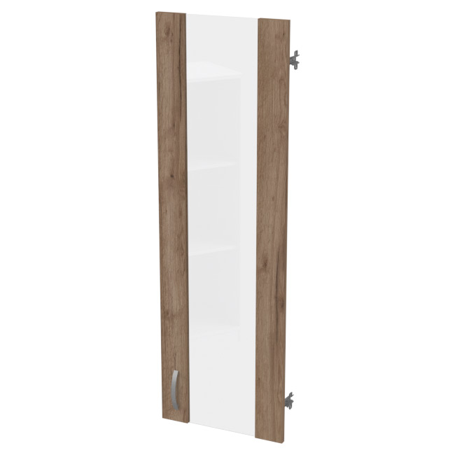 Дверь в рамке ДВ-62 Дуб Крафт стекло прозрачное 36,5/1,6/113,1