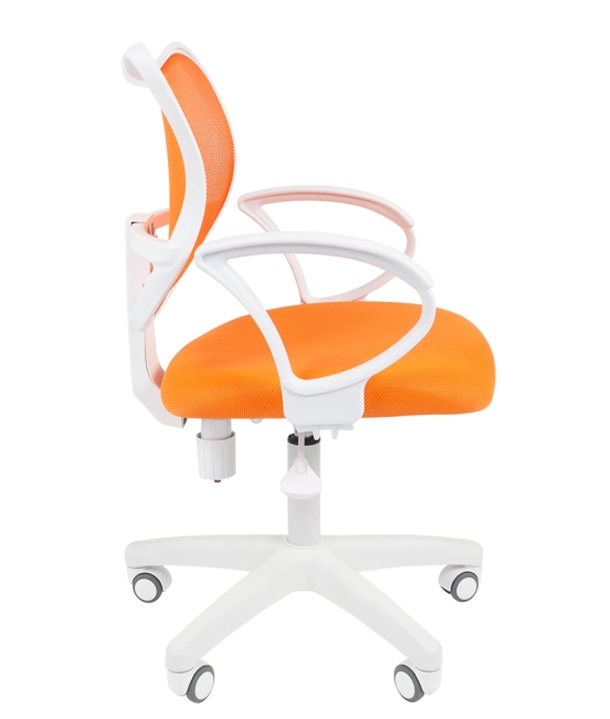 Офисное кресло эконом CHAIRMAN 450LT White Оранжевый