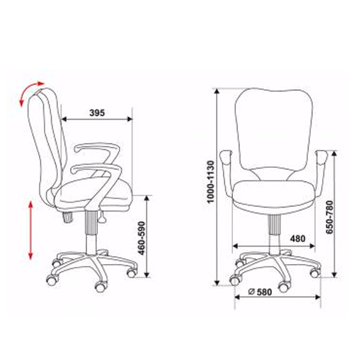 Офисное кресло премиум CH-540AXSN/26-21