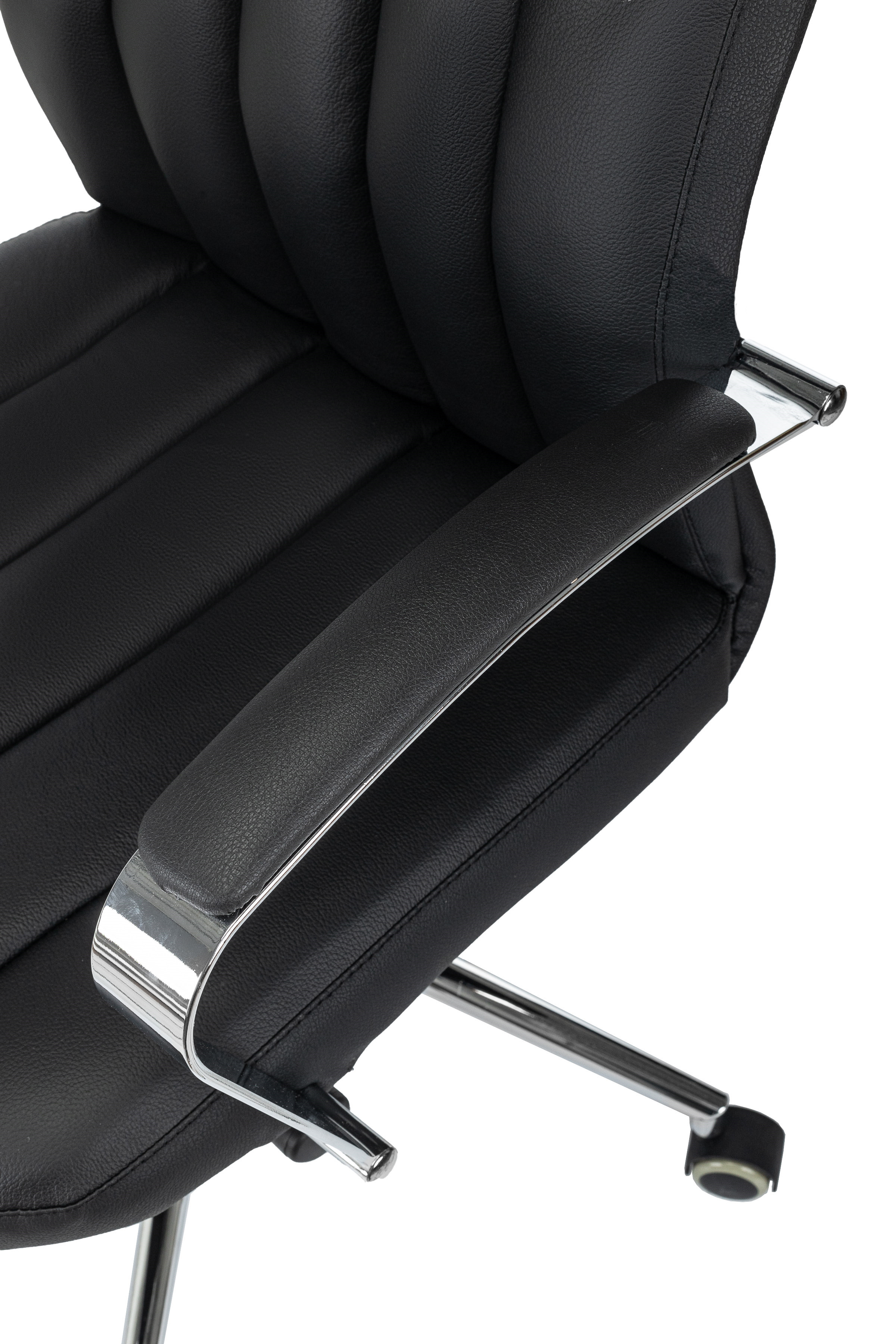 Кресло руководителя Бюрократ T-998SL/LEATH-BLACK
