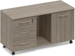 Тумба под оргтехнику топ МДФ Вяз либерти МР 262 ВЛ/ВЛ/ВЛ 110/45/57 см