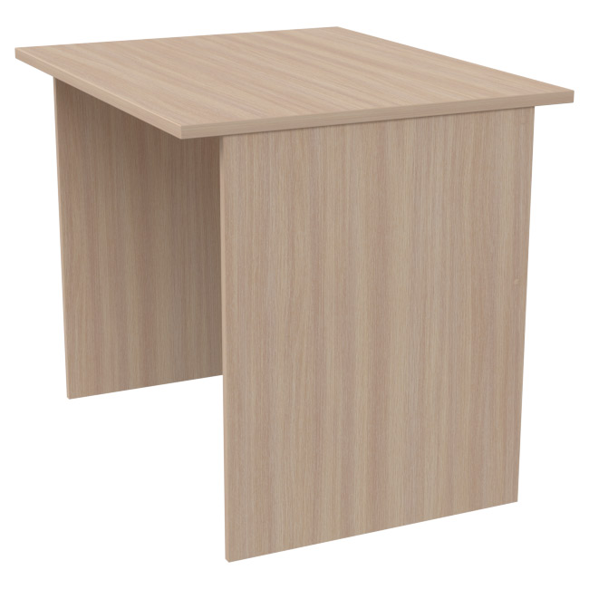 Офисный стол СТ-8 цвет Дуб Молочный 90/73/76 см