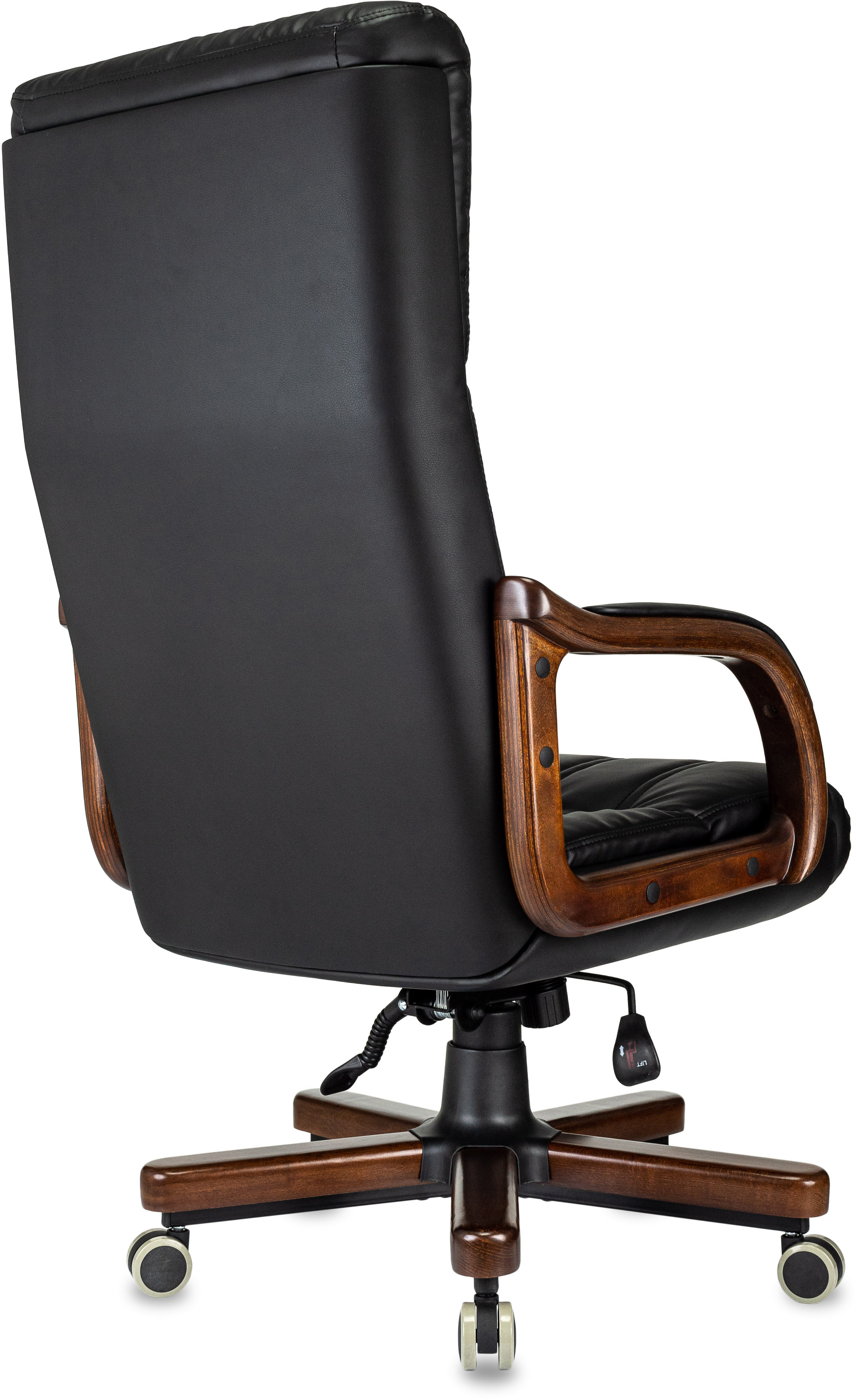 Кресло руководителя Бюрократ T-9932WALNUT/ECO-B