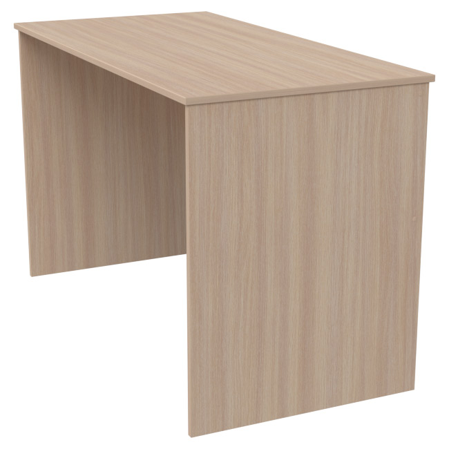 Офисный стол СТ-3 цвет Дуб Молочный 120/60/75,4 см