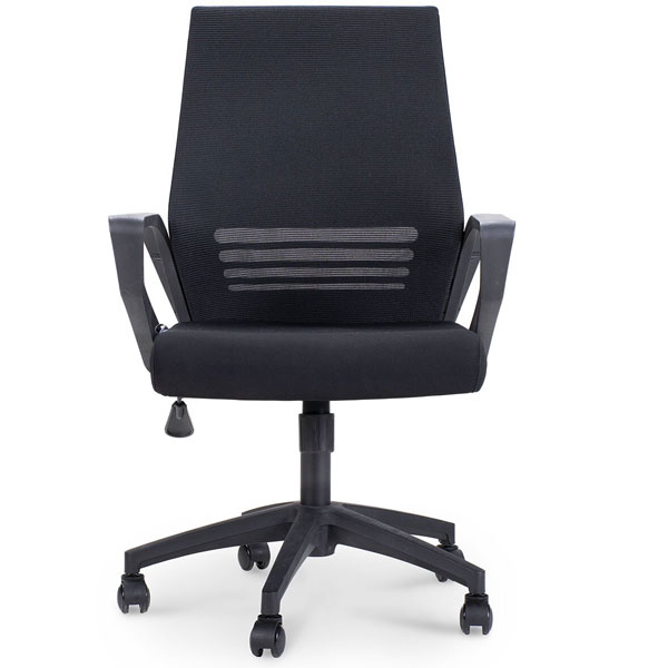Офисное кресло премиум Эрго black LB Черный