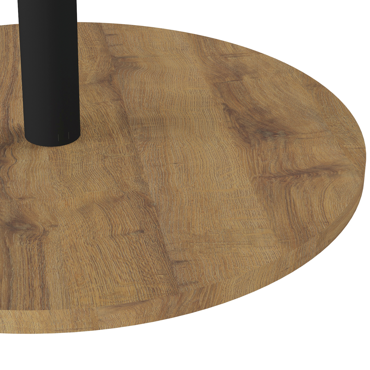 Стол журнальный Кат дуб вотан/черный