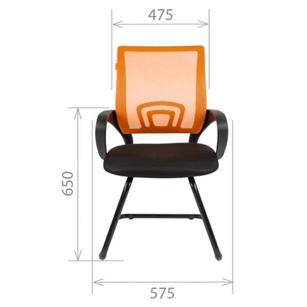 Конференц кресло CHAIRMAN 696 V Оранжевый